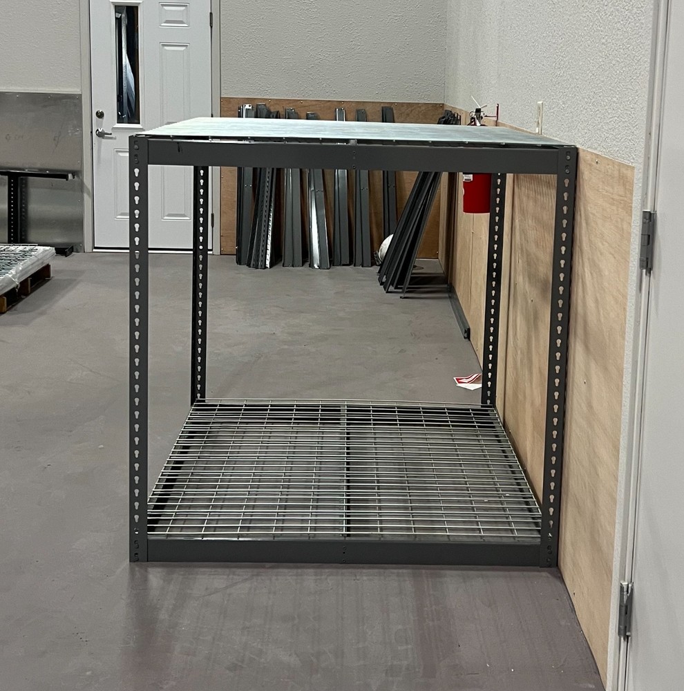 Wide Span Wire Storage Rack / Shelf 4' x 4' x 4'