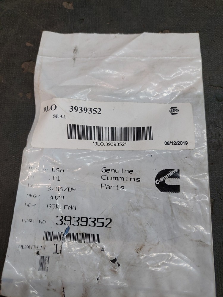 Cummins OEM genuine 3939352