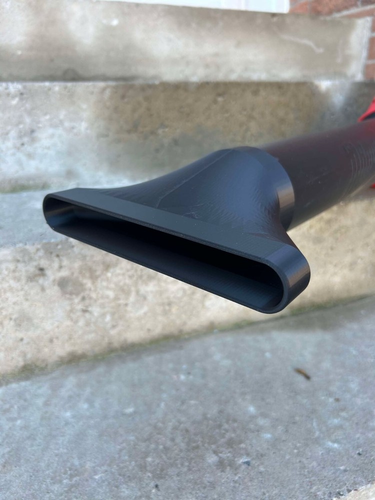 Flat Nozzle Attachment For Milwaukee M18 2724 Leaf Blower - Custom Made