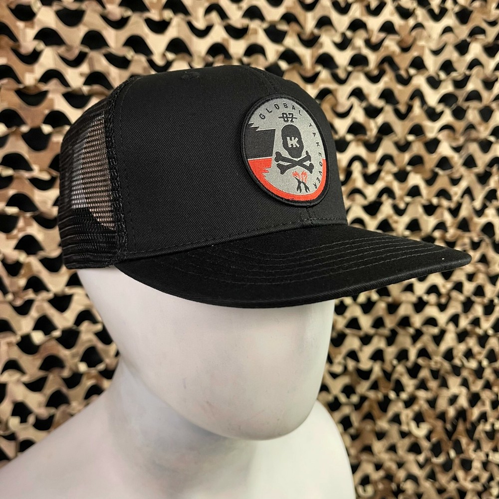 NEW HK Army Drift Snap Back Hat - Black