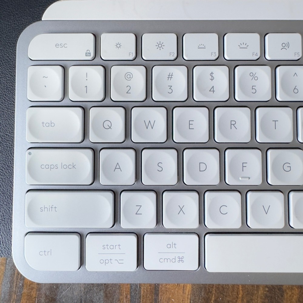 Logitech MX Keys S Keyboard ~ Replacement Key & Switch Part ~ Pale Gray White