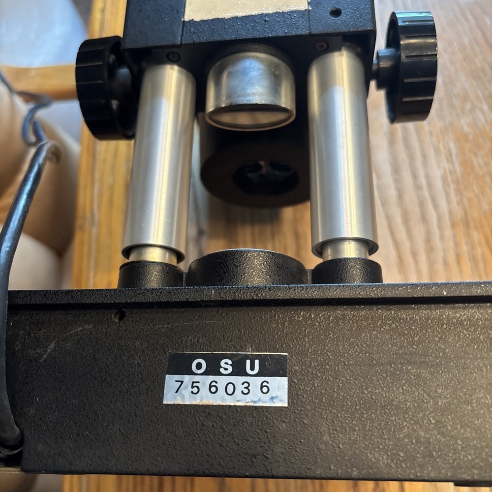 Bausch and Lomb Stereoscope Microscope Head and base