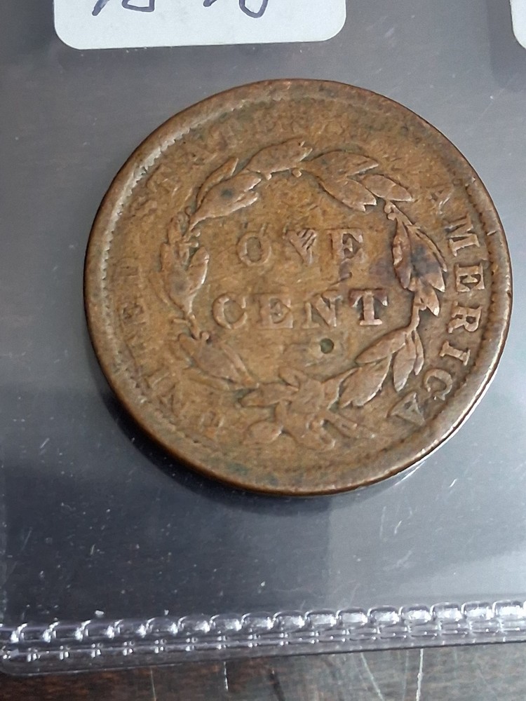 1838 CORONET HEAD LARGE CENT