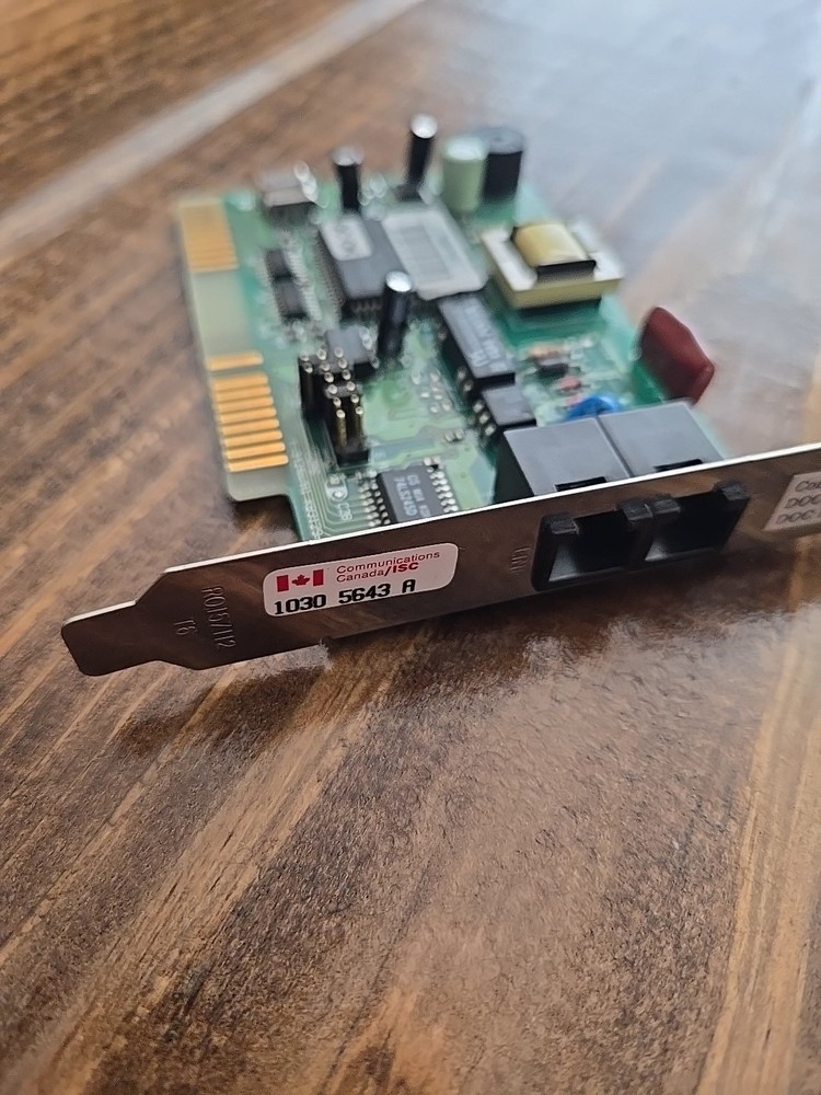 Vintage Best Data Fax 14400 Modem, Internal Version