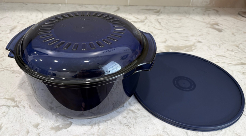 Tupperware TupperWave Microwave Stack Cooker 3 Pc