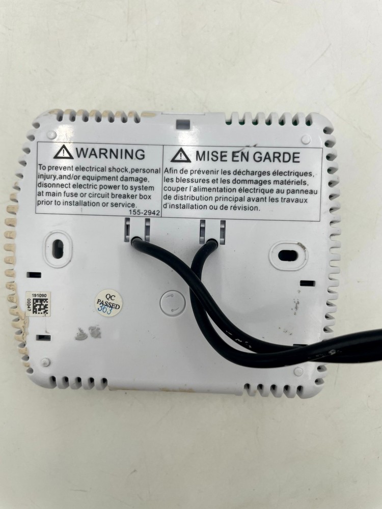 White-Rodgers Electronic Non-Programmable Line Voltage Thermostat White Digital