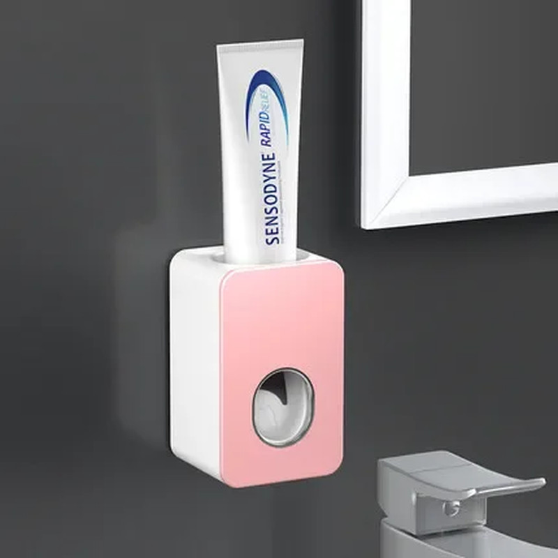 Fully Automatic Toothpaste Dispenser, Wall Mounted Automatic Toothpaste Squeezin
