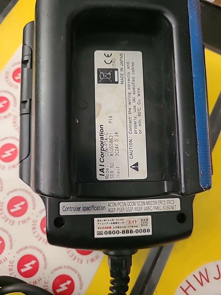 IAI CON-PTA-C, ROBO CYLINDER, TEACH PENDANT