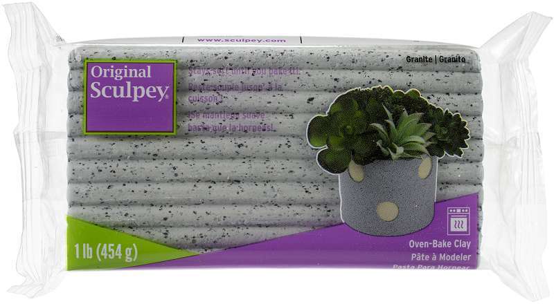 Sculpey Original Polymer Clay 1lb Granite