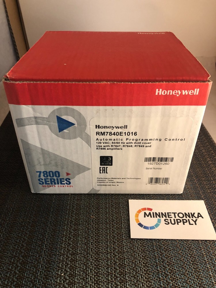 Honeywell RM7840E1016 Burner Control NEW!