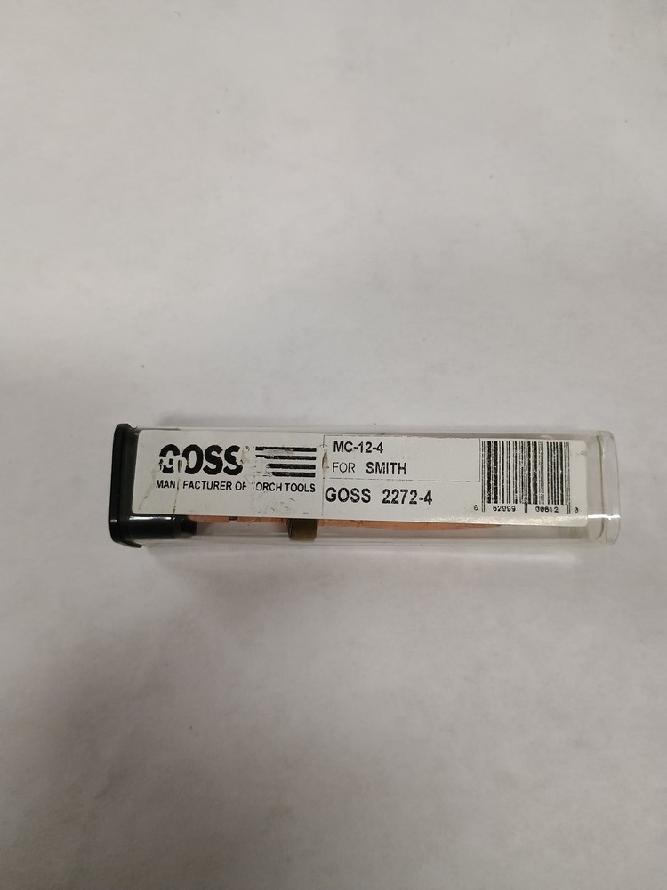 Goss MC-12-4 for Smith 2272-4 Torch Tip