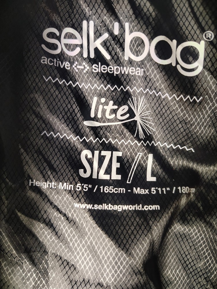 "Selk'Bag Lite Sleeping Bag Size: L "