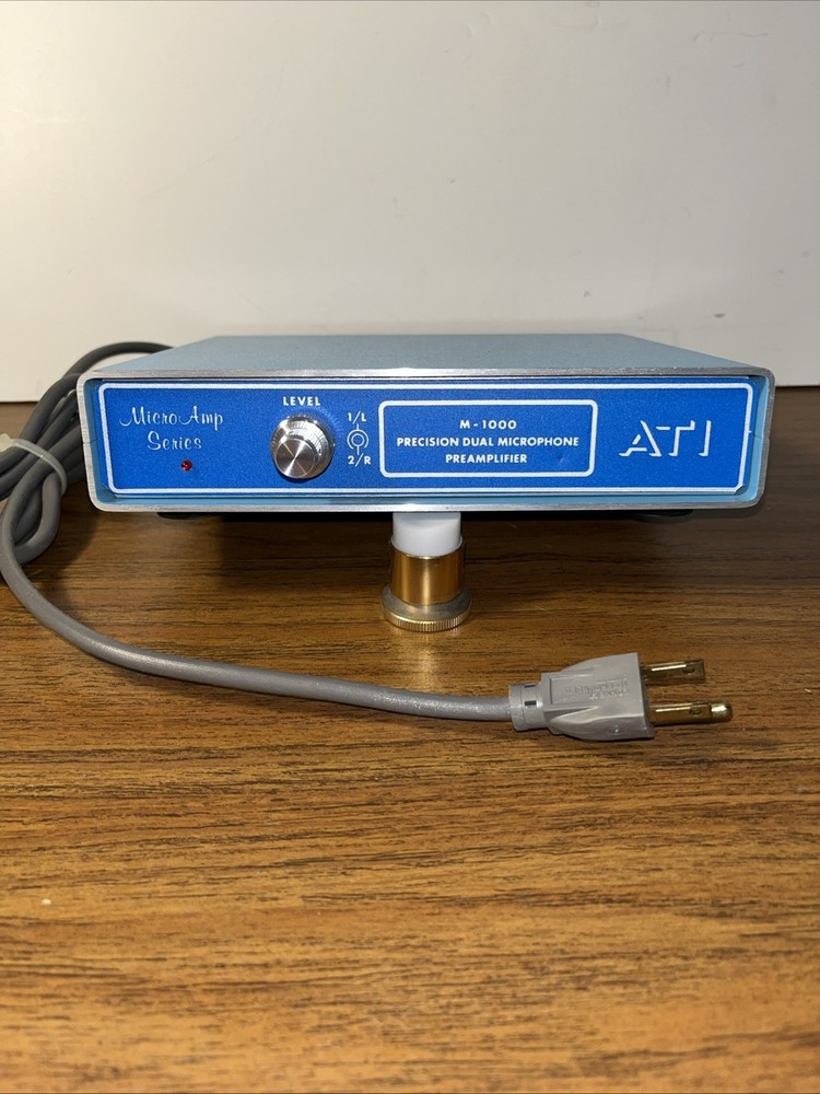 ATI MicroAmp Series M-1000 Precision Dual Microphone Preamplifier