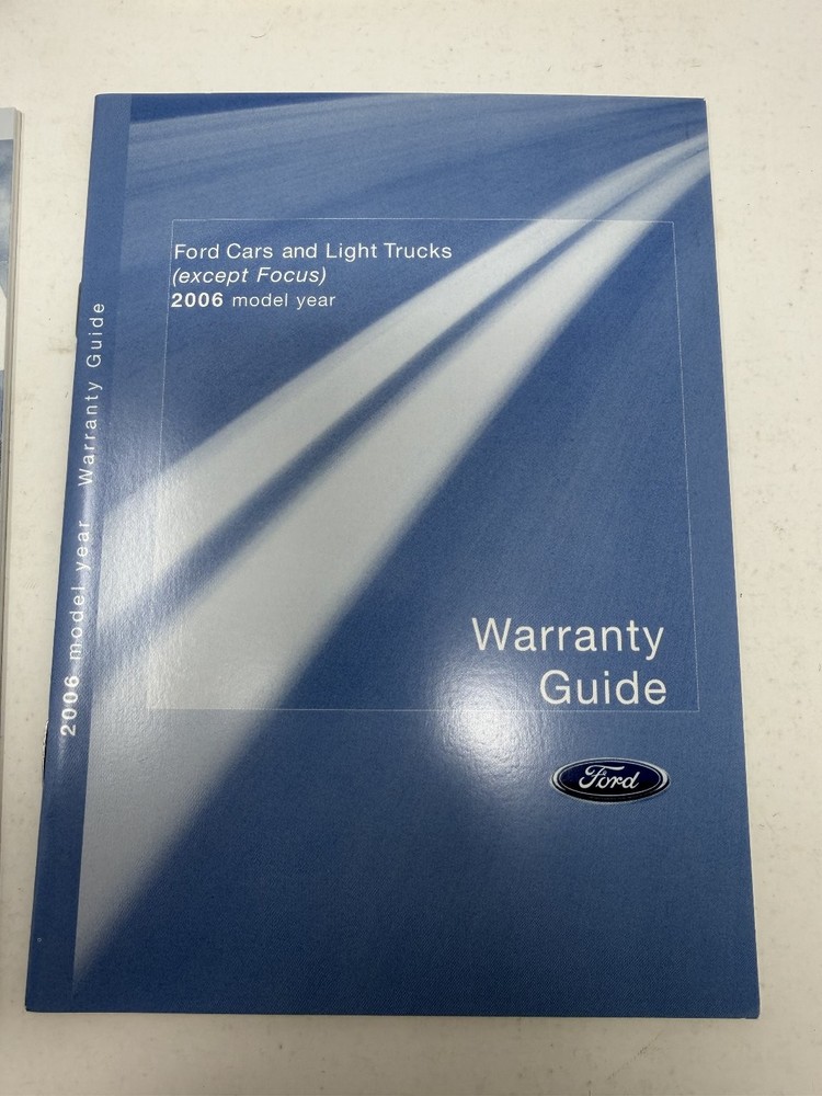 2006 Ford Ranger Owners Manual OEM Set