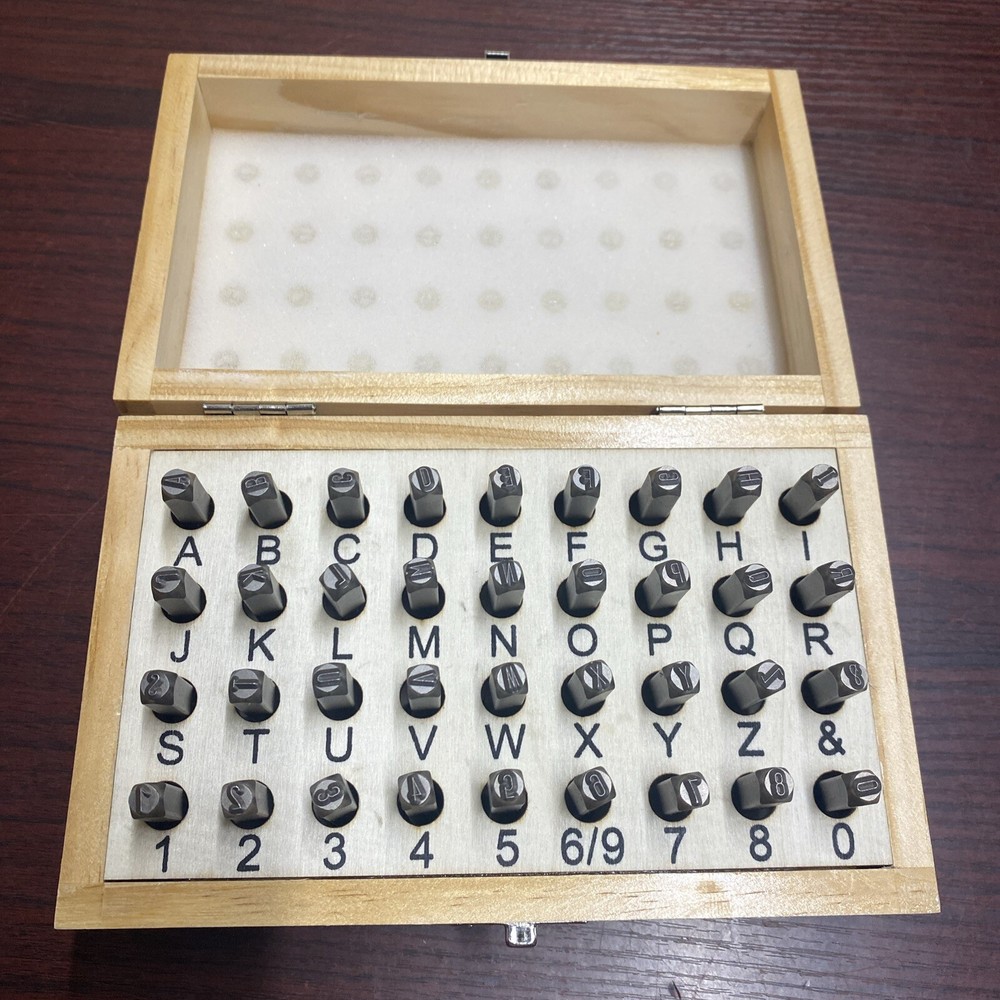 Metal And Leather Stamp Kit 5/32” / 4mm