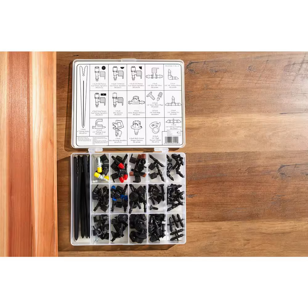 92-Piece Drip Parts Assortment