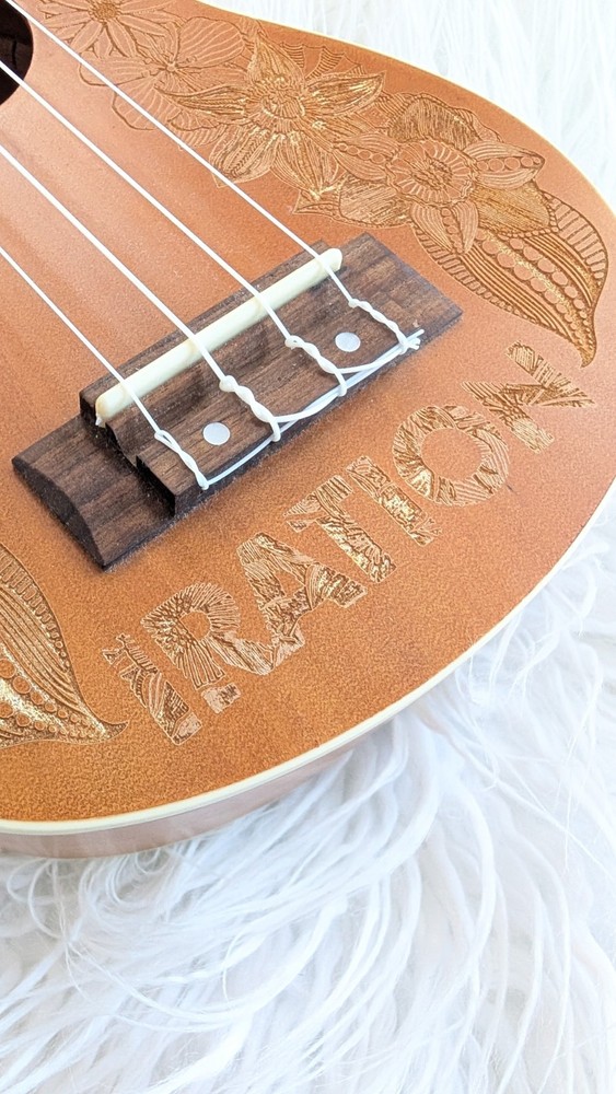 IRATION Custom Engraved Ukulele - Mitchell