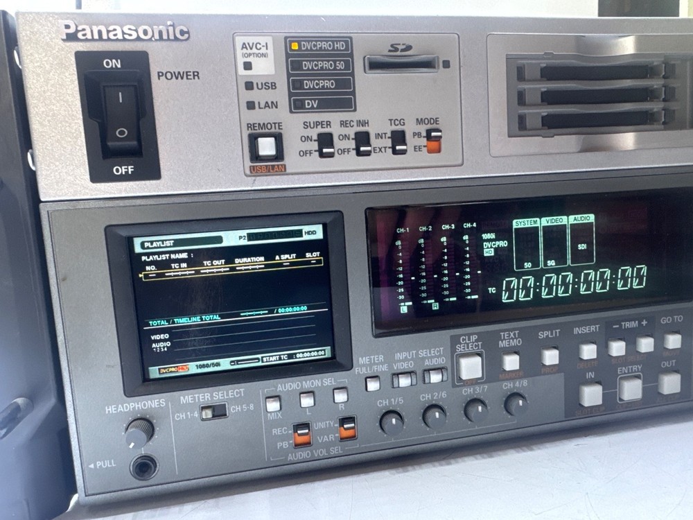 Panasonic AJ-HPS1500E HD/SD Multi-Format Studio Recorder