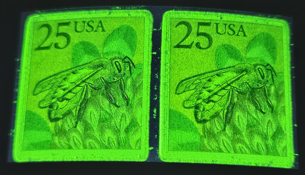 IMPERFORATE ERROR Coil Pair Scott # 2281g, LARGE Block Tagging, MNH