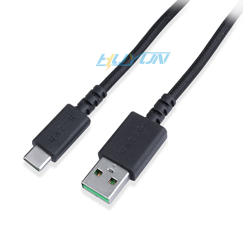 USB to USB-C type cable data charging port for Razer Mouse Keyboard Headset