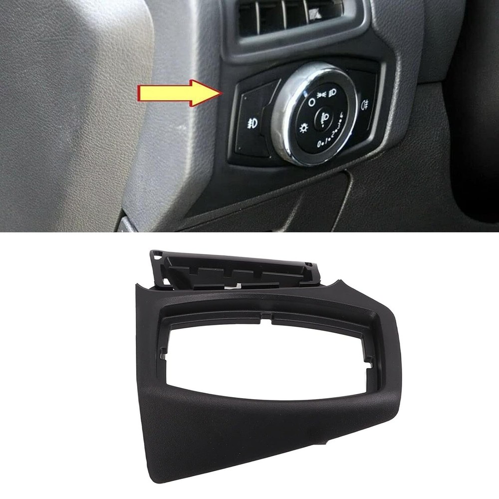 Headlight Control Switch Frame Trim,KIMISS Headlight Switch Frame Trim ABS Plast