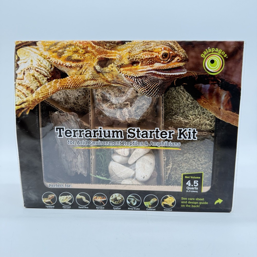 Galapagos Terrarium Starter Kit, Arid