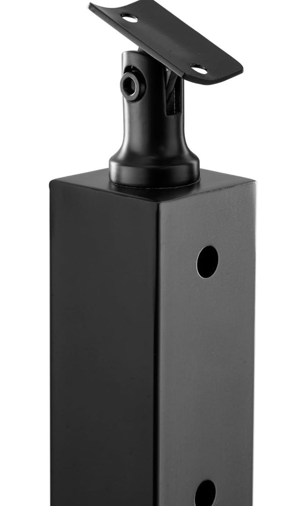 Cable Railing Post Railing Column 36"x2"x2" Level drilled Post Adjustable Top
