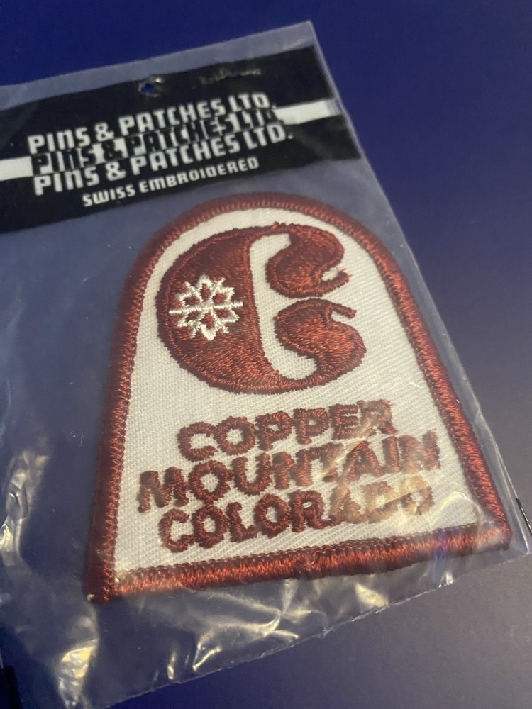 COPPER MOUNTAIN Colorado Ski Resort Iron On Ski Patch