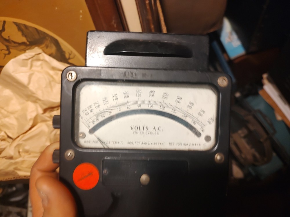 Daystorm Ac Voltmeter Vintage