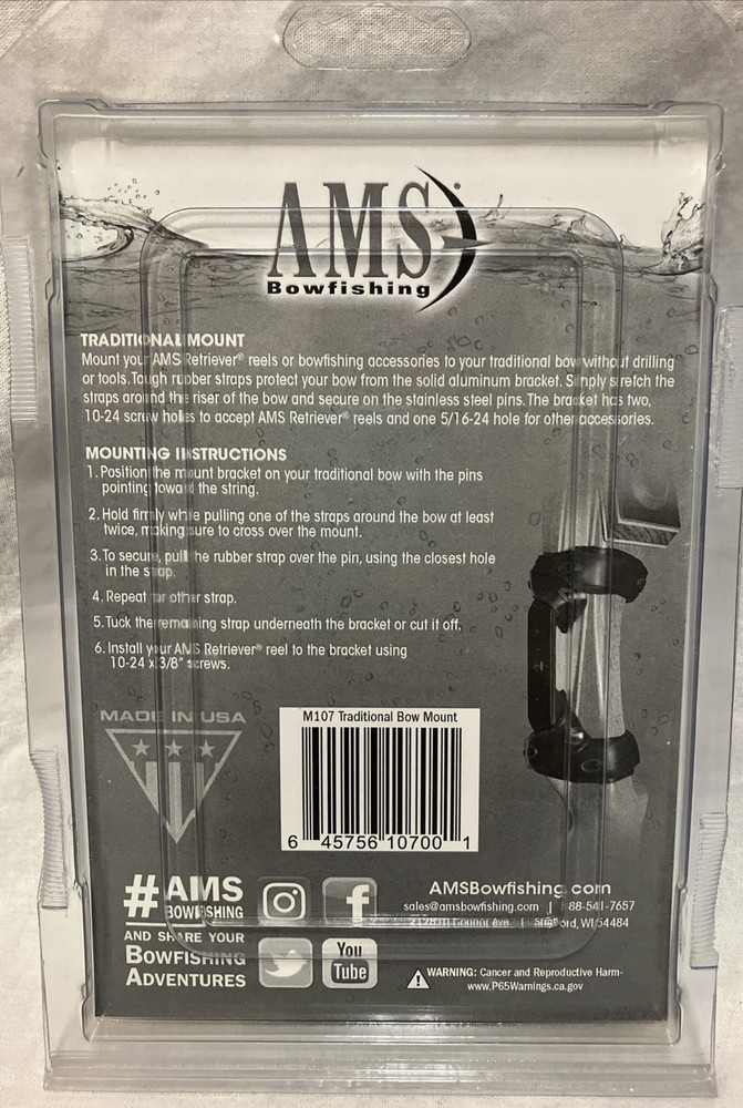 AMS Bowfishing Traditional Mount