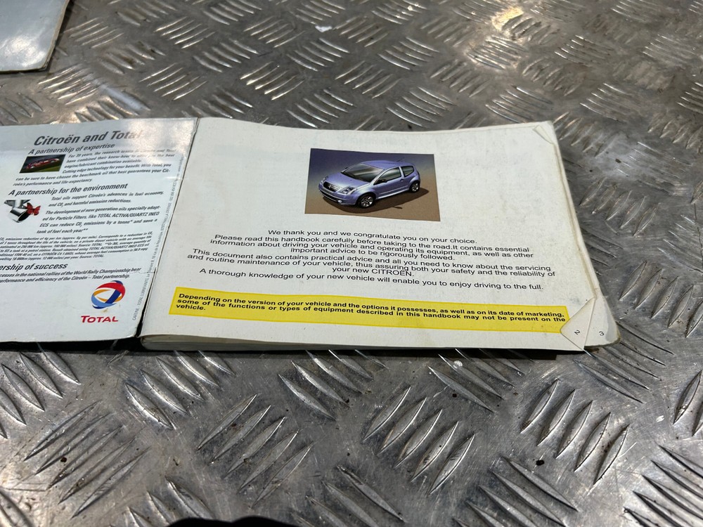 Citroen C2 Owners handbook