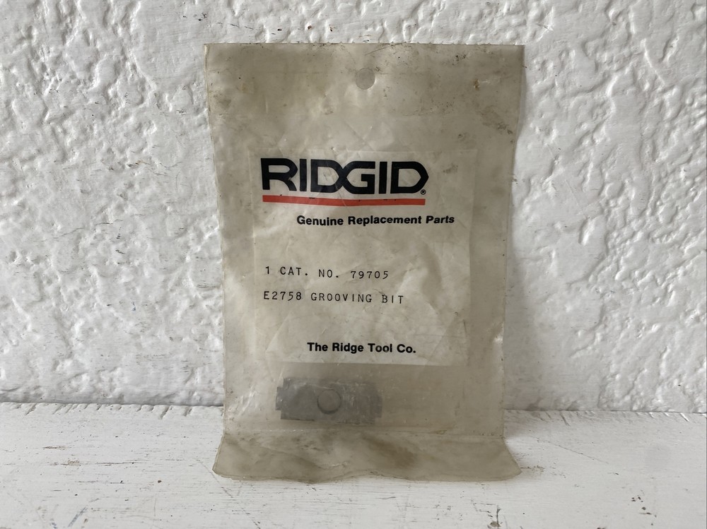 RIDGID 79705 2-1/2" GROOVING BIT E2758