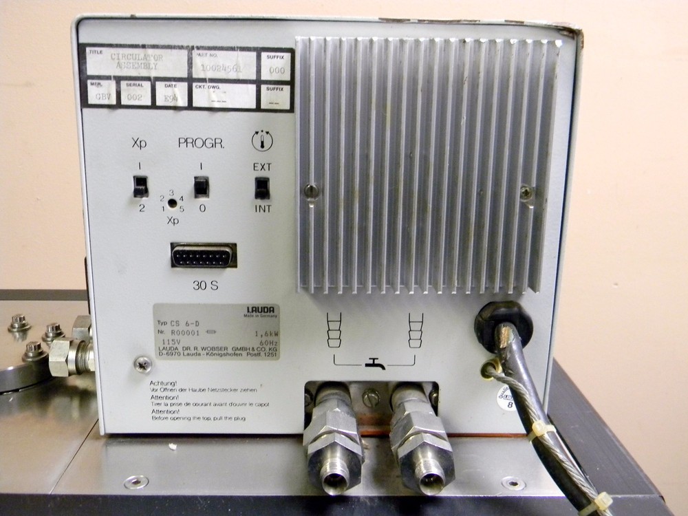 Lauda CS 6-D Thermostat Recirculator Bath w/ 6-Port Capillary Viscometer Deck