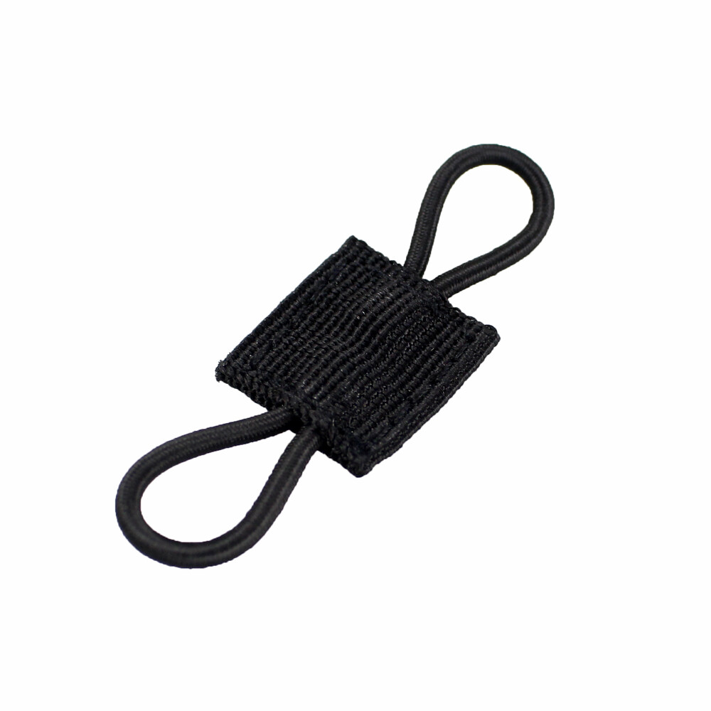 10Pcs Tactical PTT Retainer Molle Retainers Webbing Communication Cable Fastener