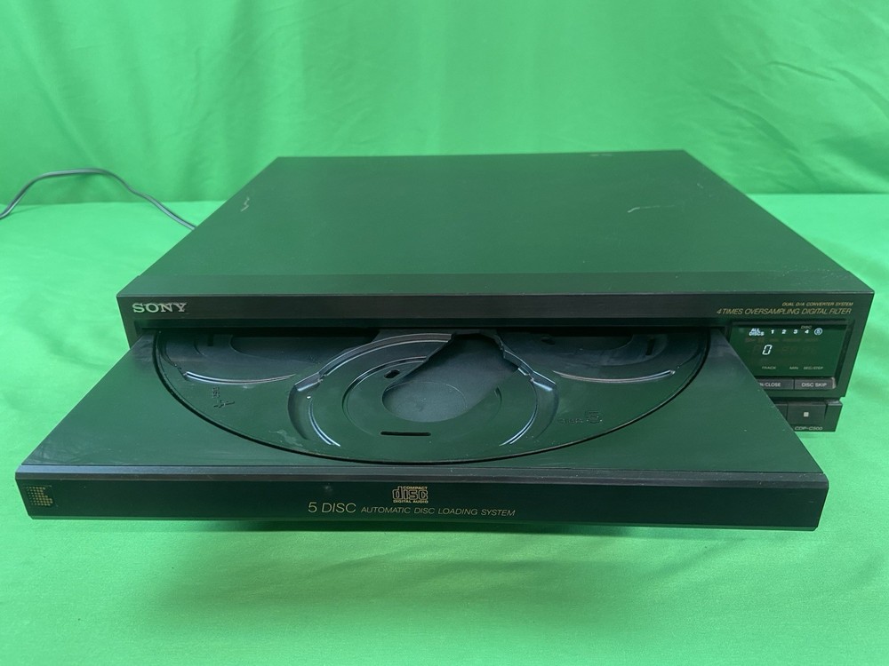 Sony CDP-CE500 5 Disc CD Changer/Player