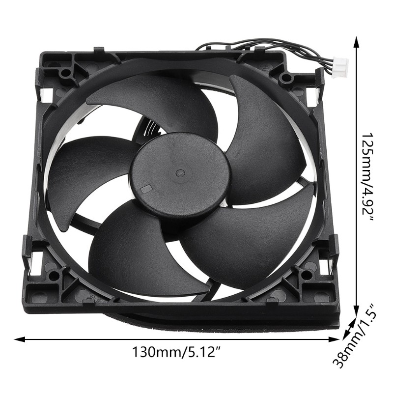 Replacement CPU Cooler Cooling Fan for X Series One S