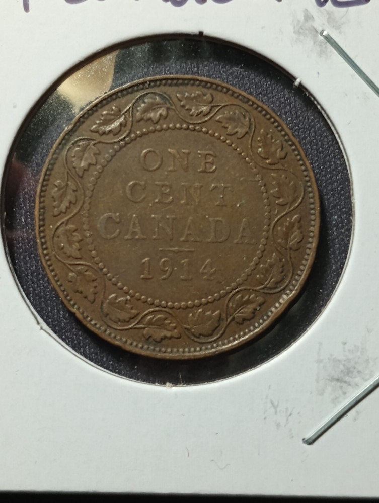 1914 Canadian Large Cent