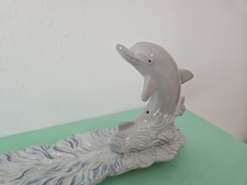 Dolphin Incense Burner, Ceramic