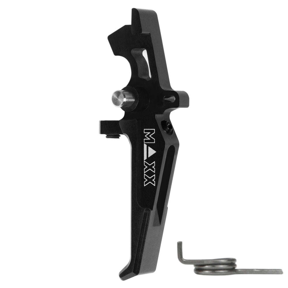 MAXX- CNC Aluminum Advanced Speed Trigger (Style E) for V2 Gearbox - MX-TRG002SE