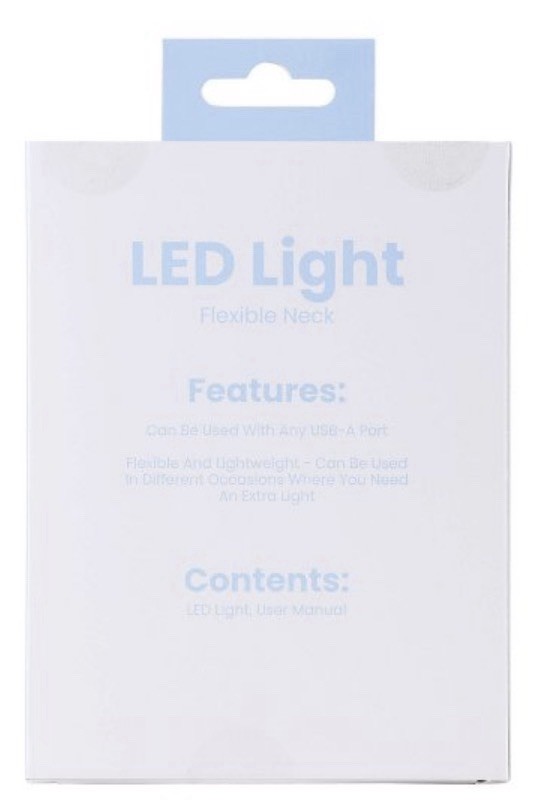 2 PACK - LED Light Flexible Neck USB