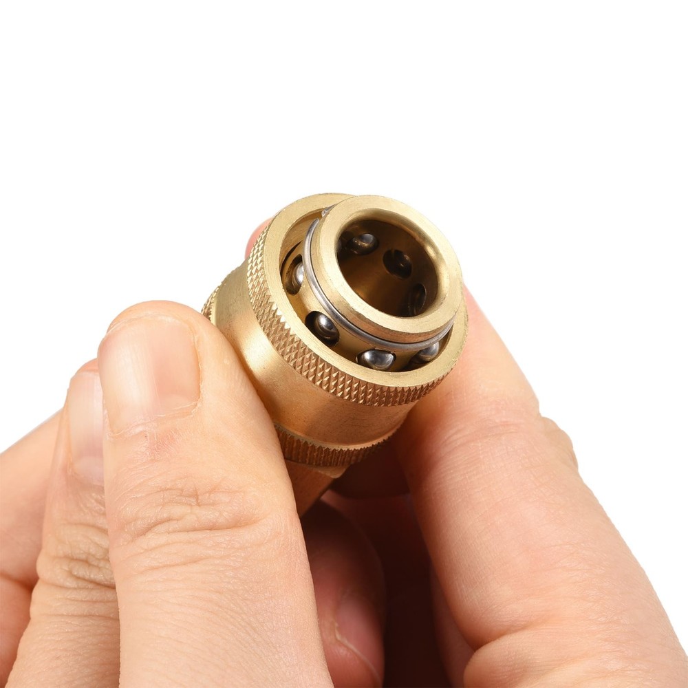 Brass Quick Connect Set M22x1.5 Female Thread