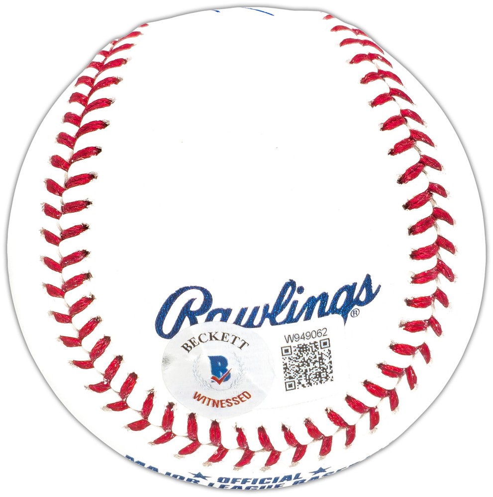 Marcus Semien Signed MLB Baseball Texas Rangers Beckett Wit