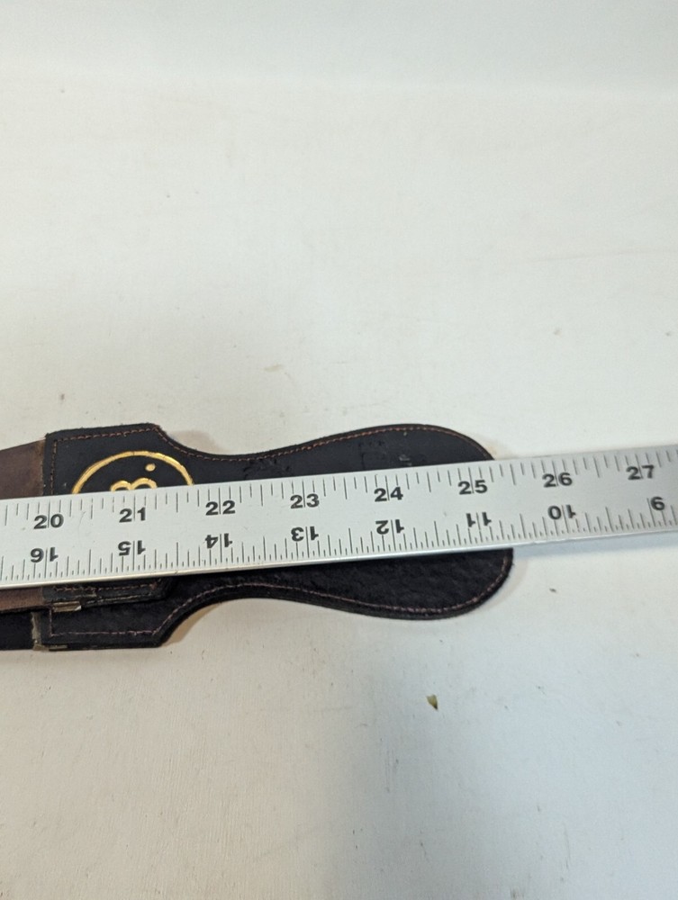 Leather Strop Razor Sharpener barber strap BB vtg 102