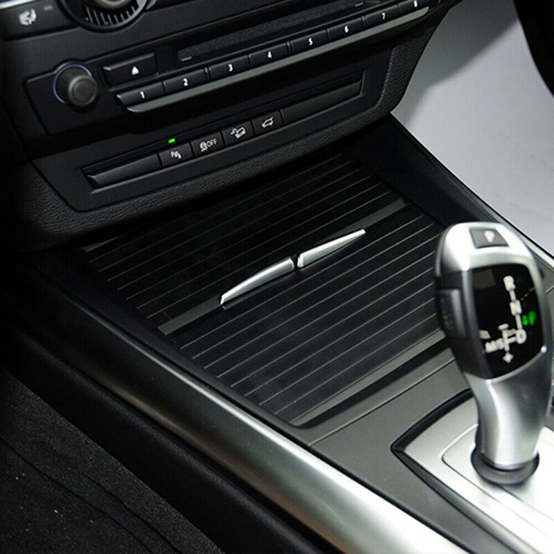 2 Rear+Front Center Console Roller Blind Cover For BMW X5 X6 E70 E71 2007 -2014