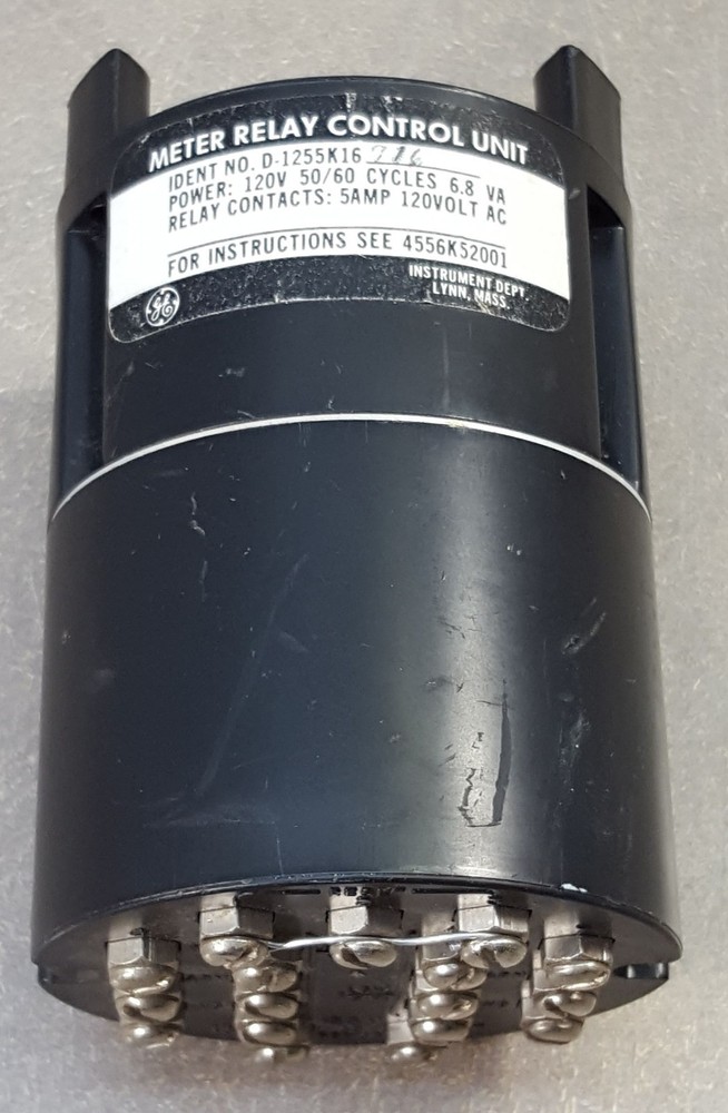 GENERAL ELECTRIC D-1255K16716 METER RELAY CONTROL UNIT