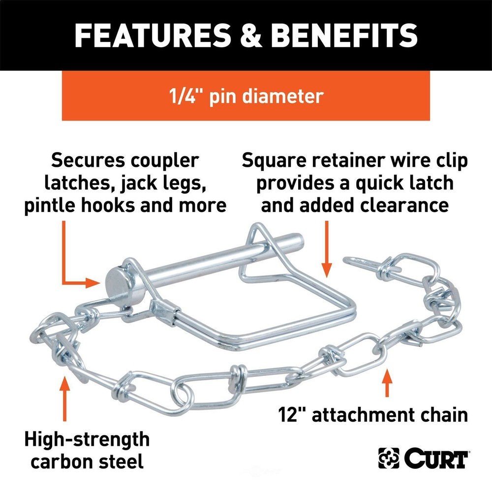 Safety Pin Curt Manufacturing 25012