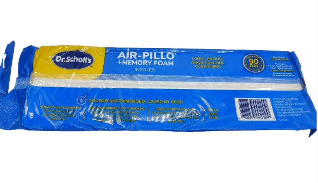 Dr. Scholl's Air-Pillo + Memory Foam Insoles (6-Pack)