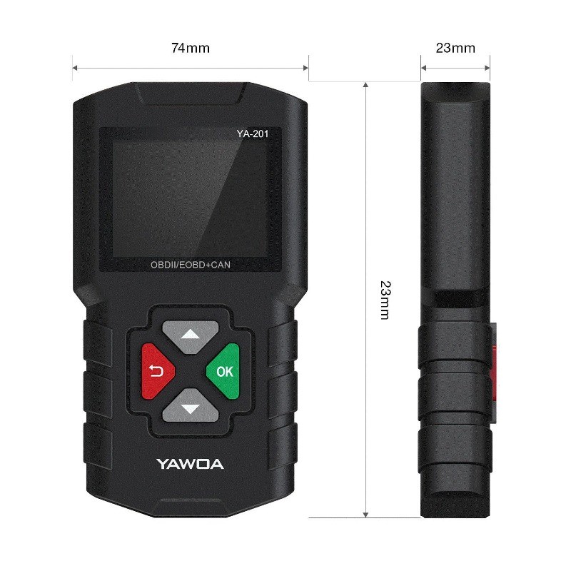 YA201 OBD2 Car Diagnostic Code Reader Fault Scanner Tool Tester Same as CR3001