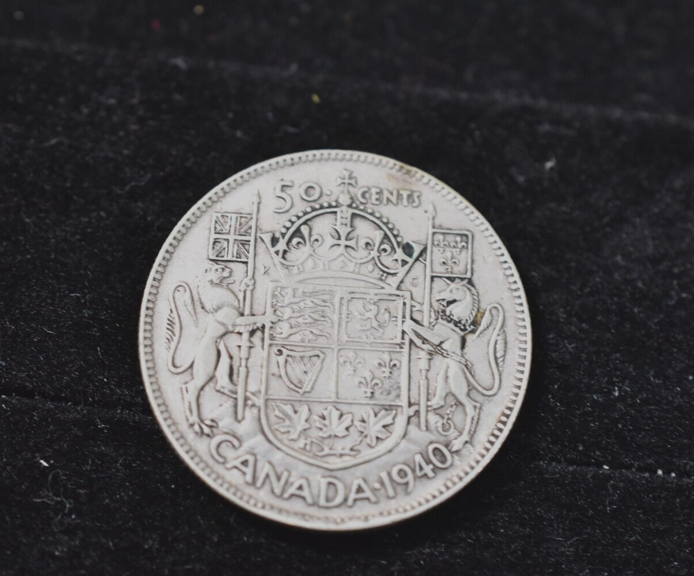 CANADA 1940 50 CENT COIN