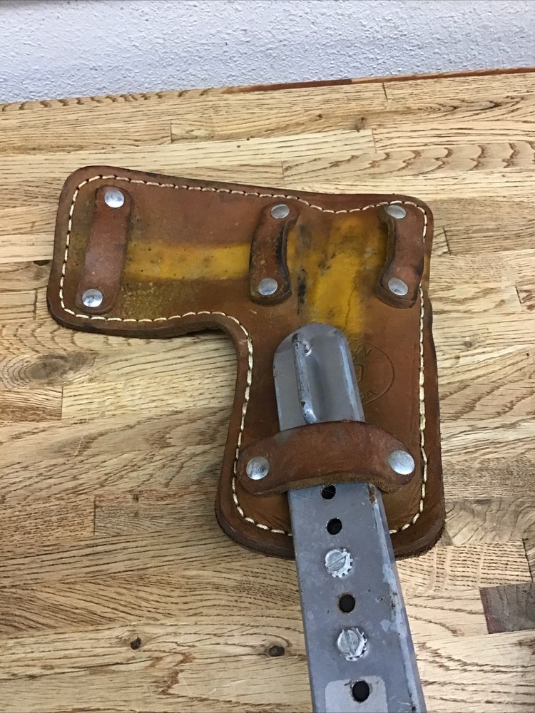 Buckingham Climbing Spike Single RIGHT Missing Upper Strap Sold As Is B-5